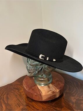 Cody James 3x Wool Cowboy Hat Black 7 1/4